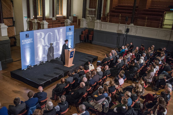 Professor Louise Richardson introduces the Romanes Lecture 2016