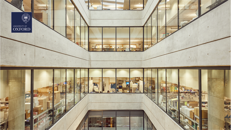inside of a building showing labs